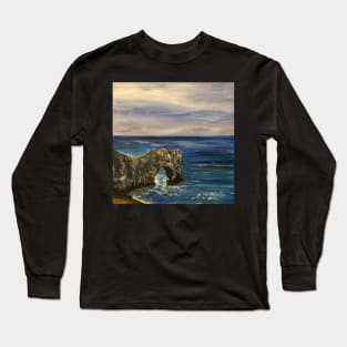 Durdle Door on the Jurassic Coast Long Sleeve T-Shirt